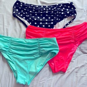 Victoria’s secret swim bottoms x 3 pieces
